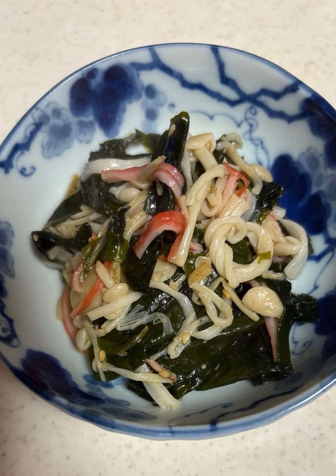 わかめとエノキ炒め-レシピのメイン写真