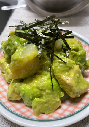 アボカドほたての　わさびマヨ和え-レシピのメイン写真