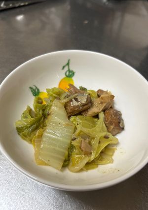 調味料なしで簡単　白菜と鯖の味噌煮-レシピのメイン写真