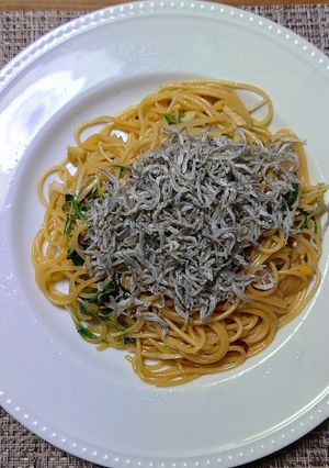 ヨウサマの減塩シラスのペペロンチーノ-レシピのメイン写真