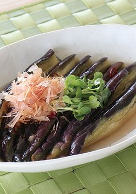 レンジでかんたん！なすの白だし浸し-レシピのメイン写真