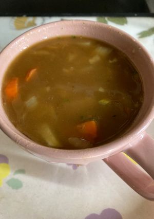 簡単、野菜マグカップカレー！-レシピのメイン写真