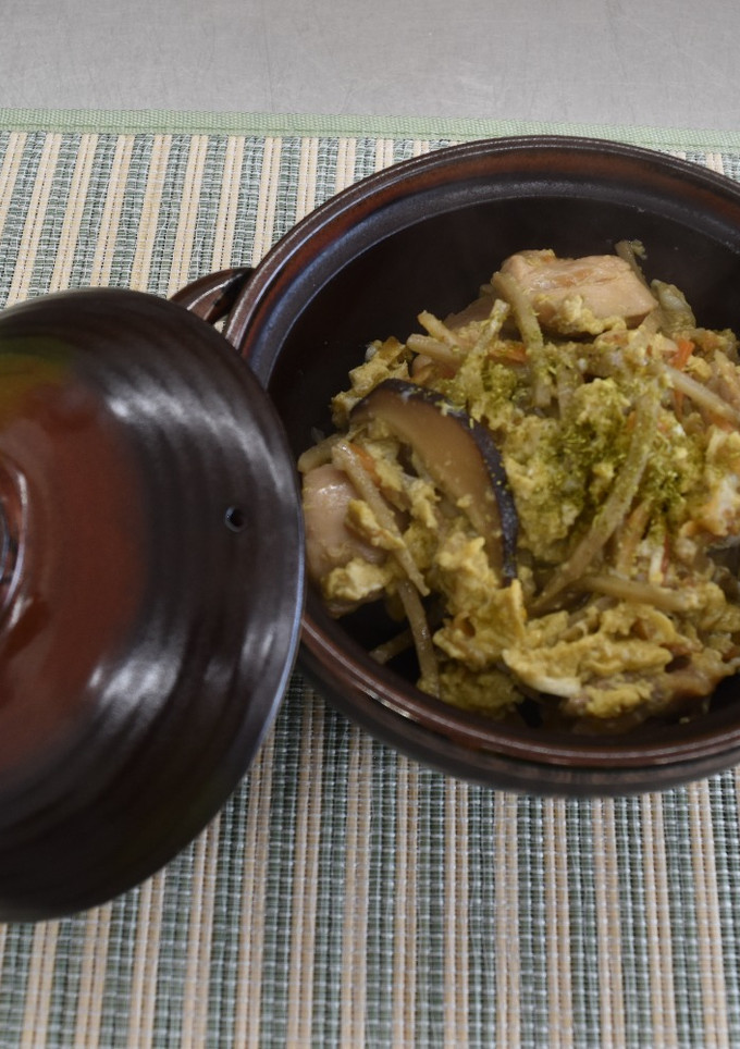 ごぼうと鶏肉の卵とじ-レシピのメイン写真