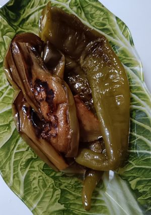 甘唐辛子と青ナスの煮びたし風-レシピのメイン写真
