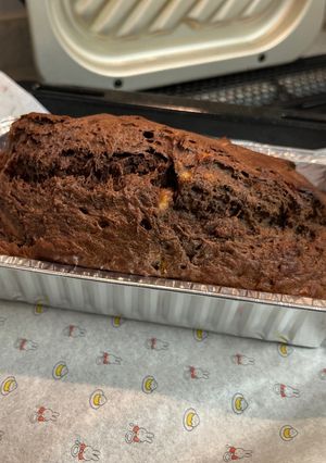 HMで簡単バナナココアパウンドケーキ-レシピのメイン写真