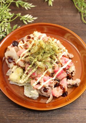 簡単！紅生姜天のお好み焼き風-レシピのメイン写真