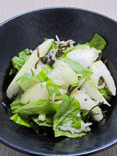 セロリ、しらすと塩昆布のレモン和え-レシピのメイン写真