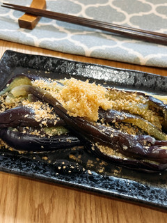 レンジで簡単!姜葱醤のさっぱり蒸しナス-レシピのメイン写真