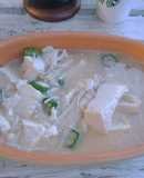 お豆腐えのきオクラの食べるスープ