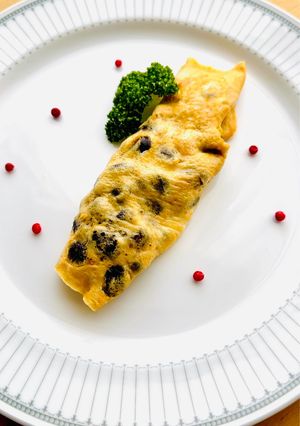 黒大豆納豆のミニオムレツ-レシピのメイン写真
