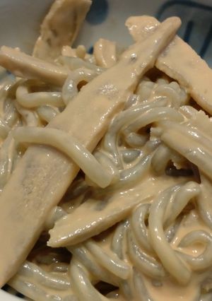 ご飯メモ♪ゴボウとコンニャクの利休和え-レシピのメイン写真
