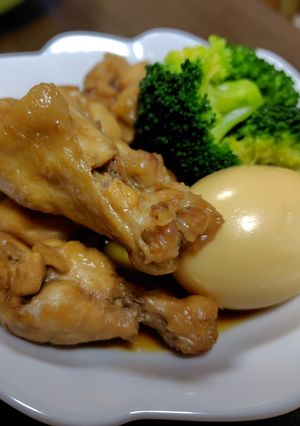 鶏手羽元のさっぱり煮-レシピのメイン写真