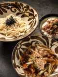 やみつき⭐︎肉ごぼうつけ汁うどん（蕎麦）