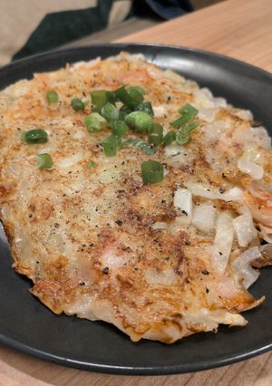 【おつまみ】チーズと玉ねぎのガレット-レシピのメイン写真