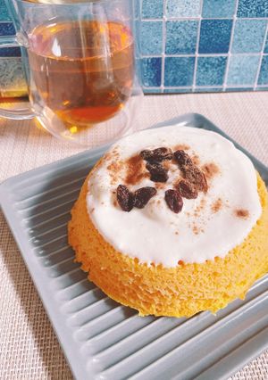 人参蒸しケーキ-レシピのメイン写真