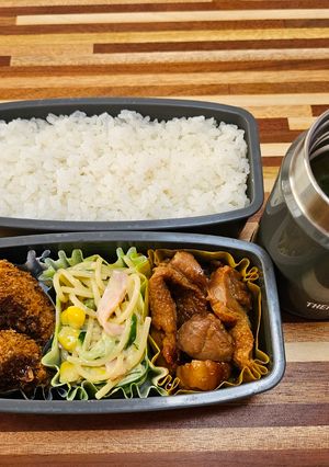 高校生男子お弁当24年9月6日-レシピのメイン写真