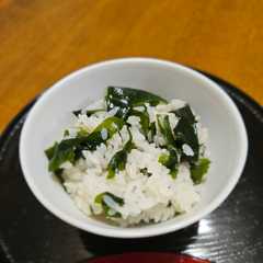 รูปของ 簡単　ワカメご飯