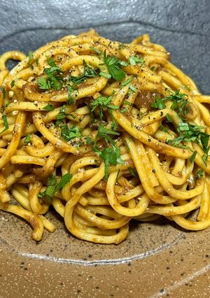 アンチョビと玉ねぎの究極に美味しいパスタ-レシピのメイン写真