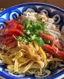 新生姜と花椒ダレの冷やし中華