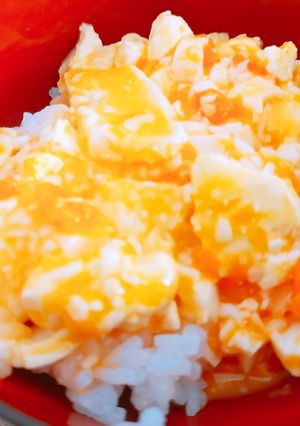 ゆで卵の卵かけご飯♡-レシピのメイン写真