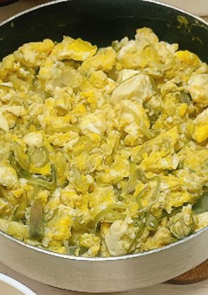 茗荷と豆腐の玉子とじ-レシピのメイン写真