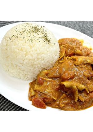 鶏皮カレー★動画あり★-レシピのメイン写真