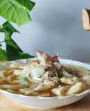 鶏ささみが1本あったら…胃に優しいうどん