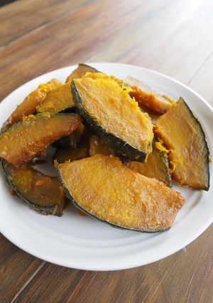 かぼちゃのバターしょう油焼き-レシピのメイン写真