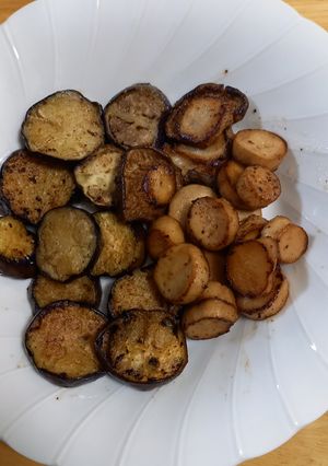 エリンギと茄子の、バター炒め-レシピのメイン写真
