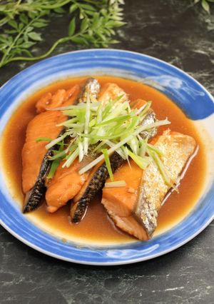 簡単！銀鮭の味噌漬け煮-レシピのメイン写真