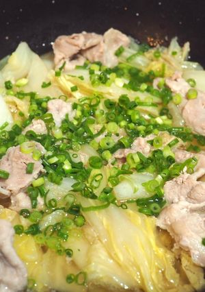 豚肉と白菜のミルフィーユしない鍋-レシピのメイン写真