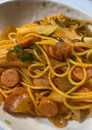 簡単ナポリタン-レシピのメイン写真