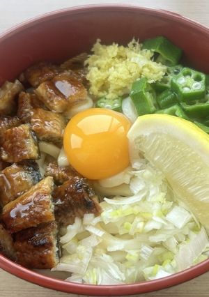 うなぎまぜうどん-レシピのメイン写真