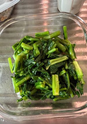 葉物野菜の下処理で、より美味しく-レシピのメイン写真