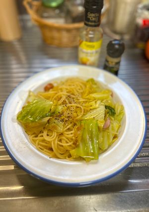 我が家のキャベツパスタ-レシピのメイン写真