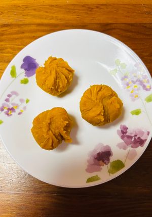 簡単☆甘めのカボチャのマッシュほんのりみたらし味-レシピのメイン写真
