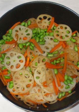 蓮根キンピラ♪簡単薬膳胃が弱い-レシピのメイン写真