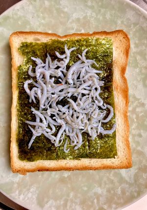 磯辺トースト　バター 醤油 海苔-レシピのメイン写真
