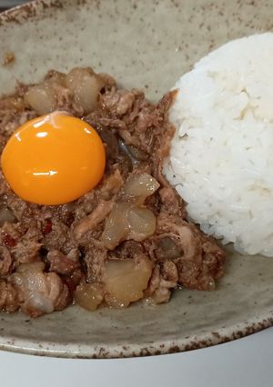 豚バラ軟膏のマシライス風-レシピのメイン写真