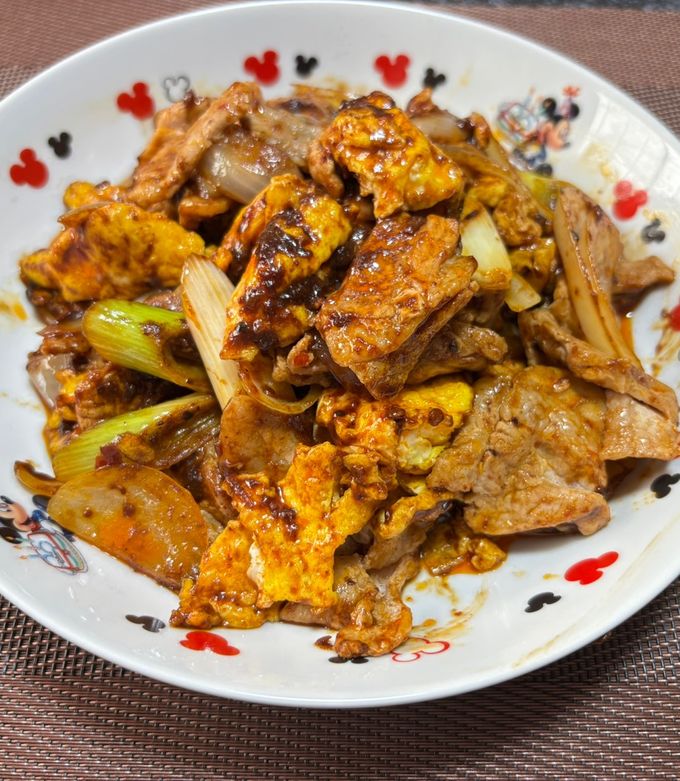 卵🥚入り回鍋肉😃-レシピのメイン写真