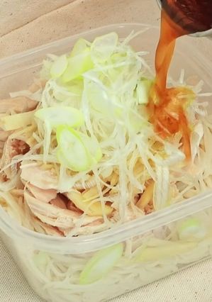 シャキシャキねぎと黒酢のさっぱりそうめん-レシピのメイン写真