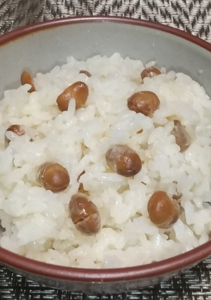 豆まきの残りで煎り大豆ごはん-レシピのメイン写真