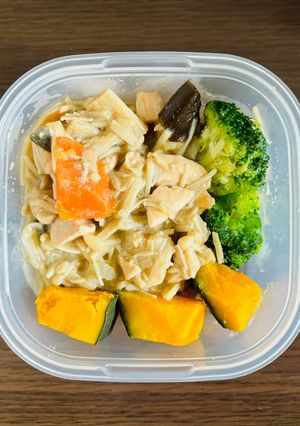 むね肉と野菜のあっさりポン酢炒め弁当-レシピのメイン写真