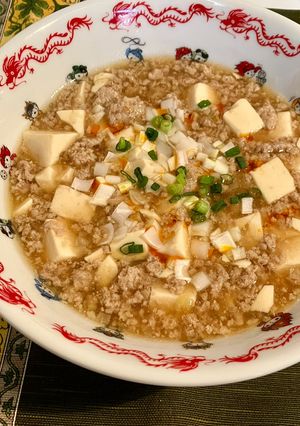 ひき肉と豆腐の中華風おかずスープ-レシピのメイン写真