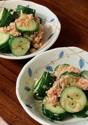 きゅうりとツナのごま油和え-レシピのメイン写真