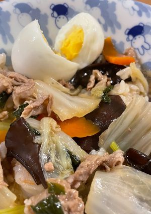 野菜とお肉の中華丼！-レシピのメイン写真