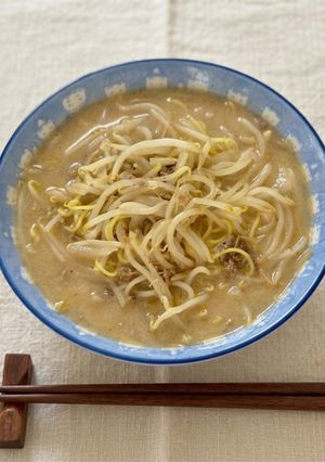 シャッキリもやしの、みそラーメン-レシピのメイン写真