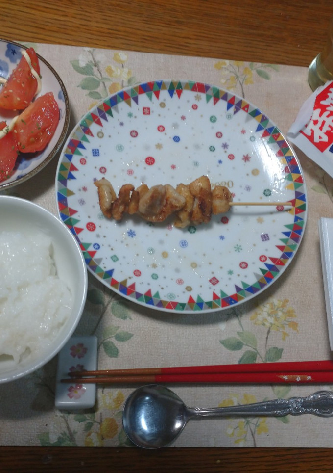 鶏皮の塩焼き鳥-レシピのメイン写真