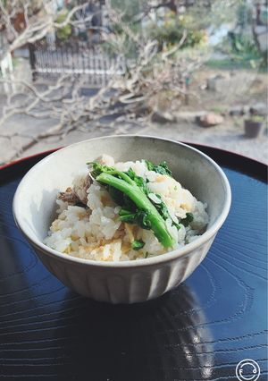 鯛と菜の花の炊き込みご飯-レシピのメイン写真
