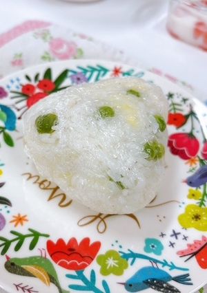 【つどいごはん】チーズ入り豆ごはん-レシピのメイン写真